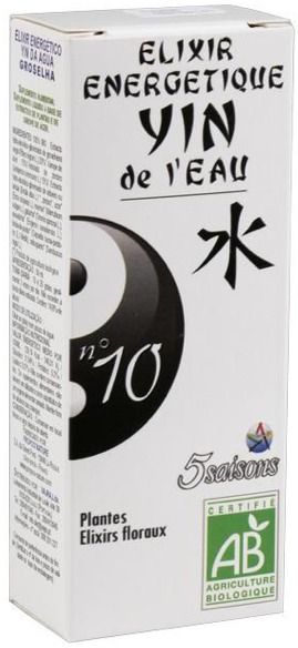 5Saisons Elixir Nº10 Yin del Agua 50ml 5Saisons Elixir Nº10 Yin del Agua 50ml