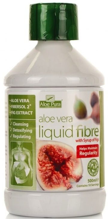 Aloe Pura Zumo Aloe Vera-Fibra Líquida-Higo 500ml