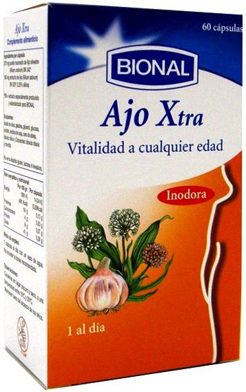 Bional Ajo Xtra 60 cápsulas Bional Ajo Xtra 60 cápsulas
