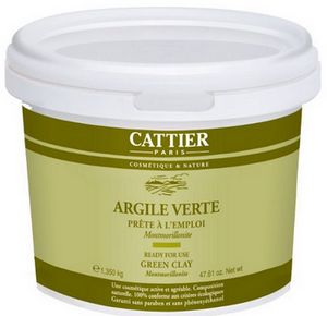 Cattier Arcilla Verde - Lista para Usar 1350g Cattier Arcilla Verde - Lista para Usar 1350g