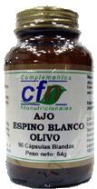 CFN Ajo, Espino Blanco y Olivo 90 cápsulas