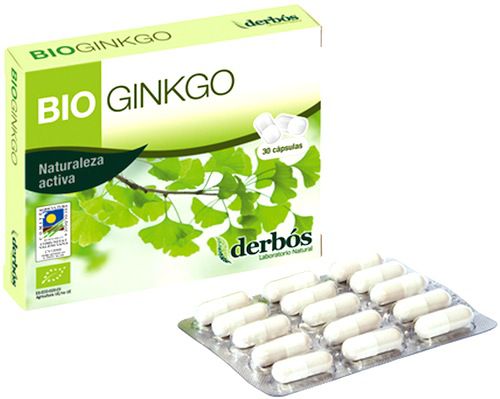 Derbos Bio Ginkgo Biloba 30 cápsulas Derbos Bio Ginkgo Biloba 30 cápsulas