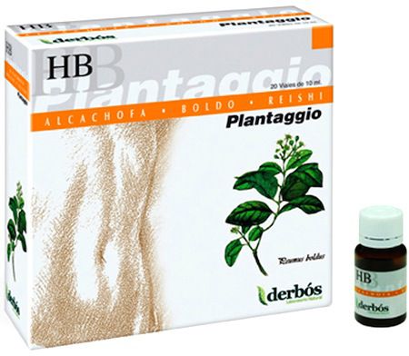 Derbos Plantaggio HB 20 ampollas Derbos Plantaggio HB 20 ampollas