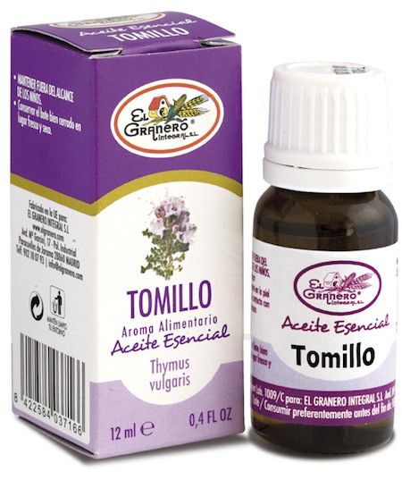 El Granero Integral Aceite Esencial de Tomillo 12 ml El Granero Integral Aceite Esencial de Tomillo 12 ml