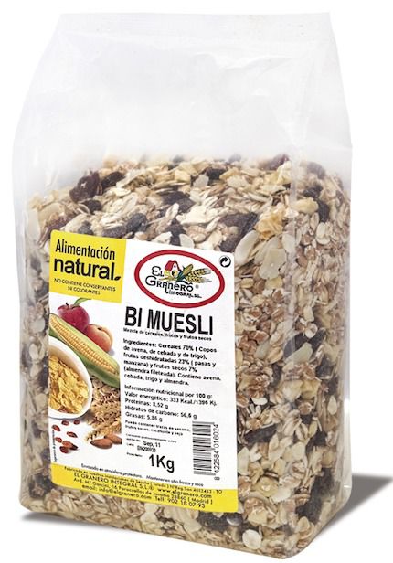 El Granero Integral Bi-Muesli 1 Kilo El Granero Integral Bi-Muesli 1 Kilo