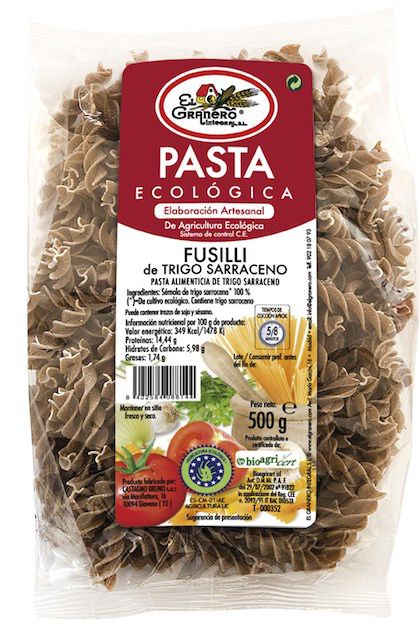 El Granero Integral Fusilli de Trigo Sarraceno Bio 250g