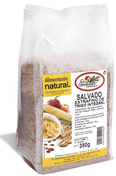 El Granero Integral Salvado Trigo Extrafino 350g