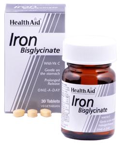 Health Aid hierro 30mg 30 comprimidos