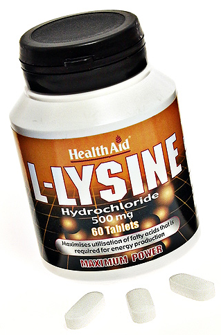 Health Aid L-Lisina 500mg 60 comprimidos Health Aid L-Lisina 500mg 60 comprimidos