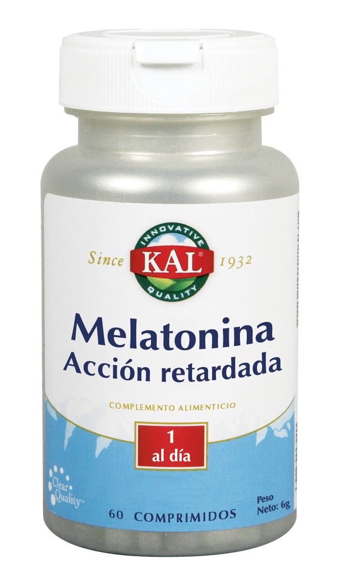 KAL Melatonina 1.9mg - 5HTP 60 comprimidos retard