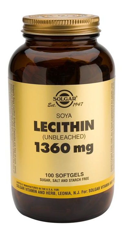 Solgar Lecitina de Soja 100 cápsulas Solgar Lecitina de Soja 100 cápsulas