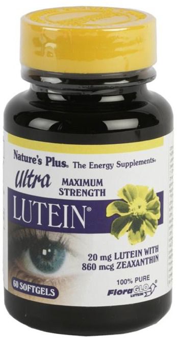 Nature's Plus Ultra Lutein 60 cápsulas Nature's Plus Ultra Lutein 60 cápsulas