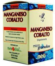 Neo Manganeso-Cobalto Microgranulos 50 cápsulas