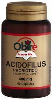 Obire Acidofilus Probiotico 400mg 90 capsulas Obire Acidofilus Probiotico 400mg 90 capsulas