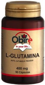 Obire L-Glutamina 90 cápsulas