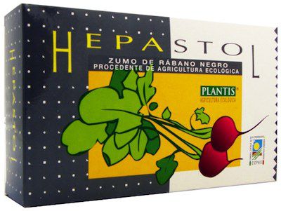 Plantis Hepastol Rábano Negro 20 ampollas Plantis Hepastol Rábano Negro 20 ampollas