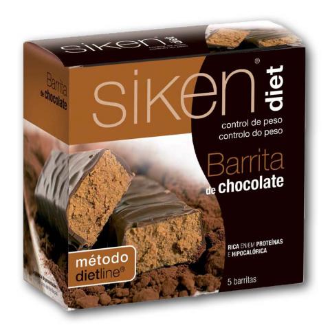 Siken Diet Barrita de Chocolate 5 unidades Siken Diet Barrita de Chocolate 5 unidades