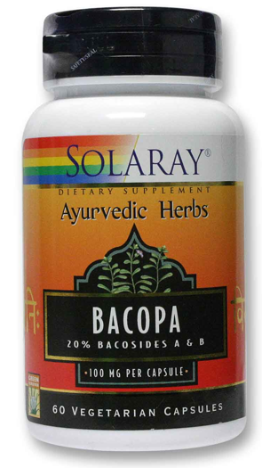 Solaray Bacopa 60 cápsulas