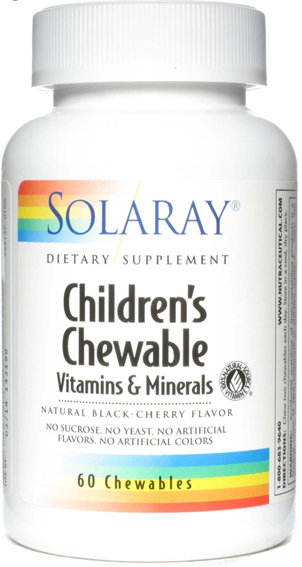Solaray Children's Chewable 60 masticables
