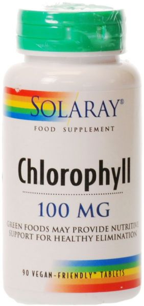 Solaray Clorofila 90 comprimidos