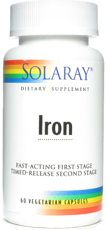 Solaray Hierro 60 cápsulas Solaray Hierro 60 cápsulas
