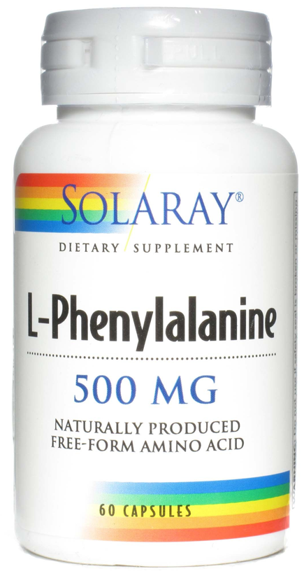 Solaray L-Fenilalanina 500mg 60 cápsulas Solaray L-Fenilalanina 500mg 60 cápsulas