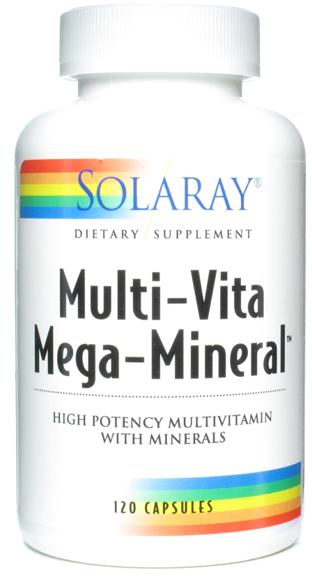 Solaray Mega Multi Mineral 120 cápsulas Solaray Mega Multi Mineral 120 cápsulas