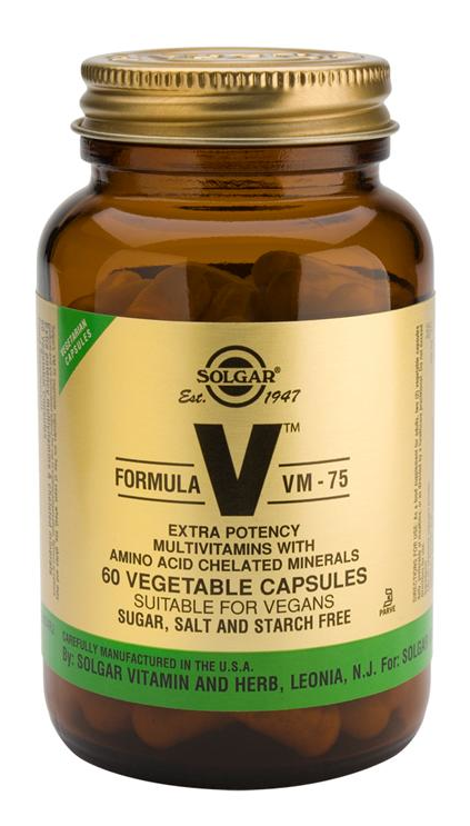 Solgar Fórmula VM 75 60 cápsulas vegetales Solgar Fórmula VM 75 60 cápsulas vegetales