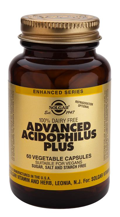Solgar Acidophilus Plus Avanzado 60 cápsulas Solgar Acidophilus Plus Avanzado 60 cápsulas