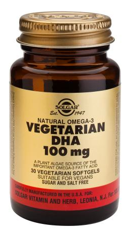 Solgar DHA Vegetariano 30 cápsulas Solgar DHA Vegetariano 30 cápsulas