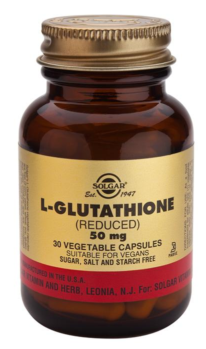 Solgar L-Glutation 50 mg 30 cápsulas