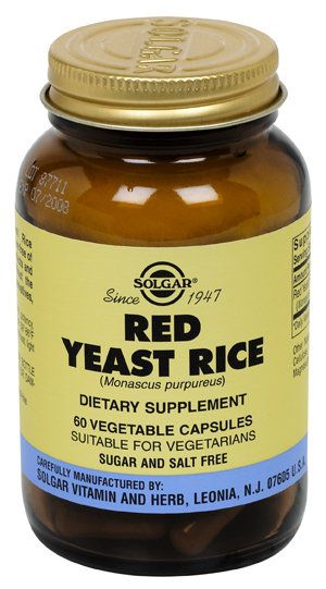 Solgar Levadura Roja de Arroz 60 cápsulas