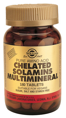 Solgar Multimineral Solamins 180 comprimidos Solgar Multimineral Solamins 180 comprimidos
