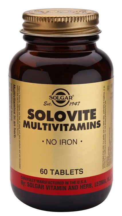 Solgar Solovite 60 comprimidos Solgar Solovite 60 comprimidos