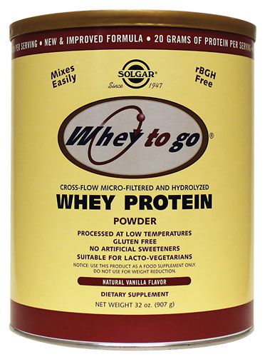 Solgar Whey To Go sabor Vainilla 907 g