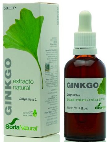 Soria Natural Ginkgo Biloba Extracto 50ml Soria Natural Ginkgo Biloba Extracto 50ml