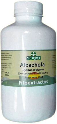 Sotya Alcachofa 500 comprimidos Sotya Alcachofa 500 comprimidos
