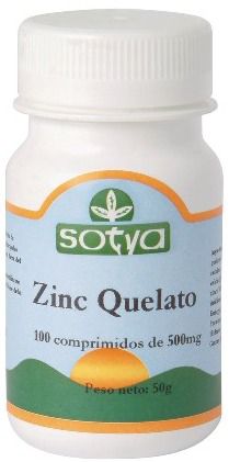 Sotya Quelato de Zinc 100 comprimidos Sotya Quelato de Zinc 100 comprimidos