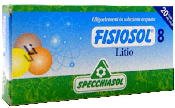 Specchiasol Fisiosol 8 Litio 20 ampollas Specchiasol Fisiosol 8 Litio 20 ampollas