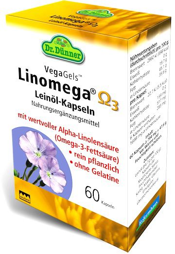 Dr. Dünner Linomega 60 cápsulas Dr. Dünner Linomega 60 cápsulas