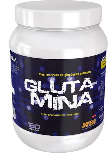 Mega Plus L-Glutamina 180 cápsulas Mega Plus L-Glutamina 180 cápsulas