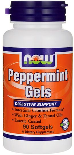 Now Peppermint Aceite de Menta con Jengibre 90 perlas Now Peppermint Aceite de Menta con Jengibre 90 perlas