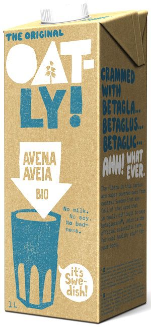 Oatly leche de avena bio 1 litro 6 unidades Oatly leche de avena bio 1 litro 6 unidades